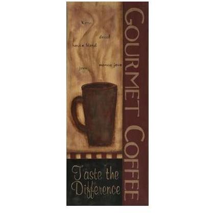 Gourmet Coffee Poster Print