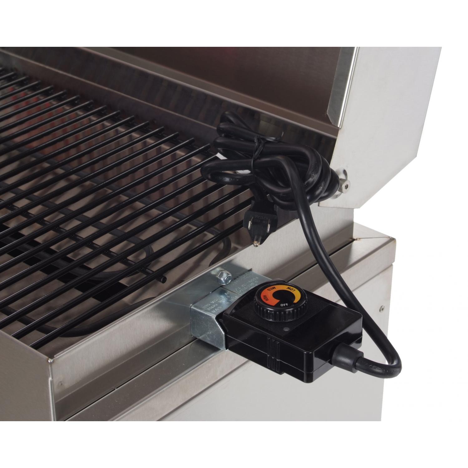 Control Box Connected to Grill