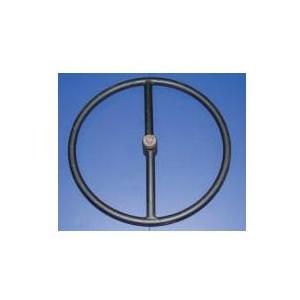 12 Inch Black Steel Round Single Fire Pit Ring