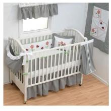 Trend Lab Knit Dot Crib Sheet Sage