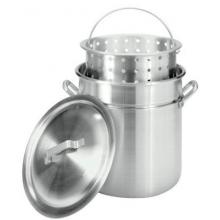 Bayou Classic 42 Qt Aluminum Stockpot With Basket