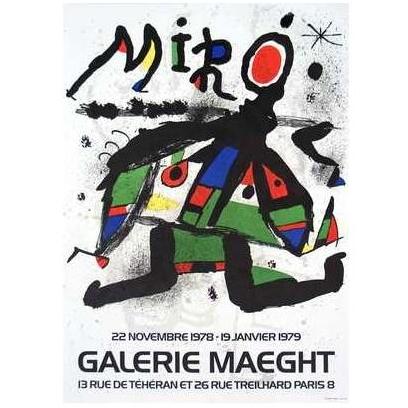 Galerie Maeght Exhibition Poster Print