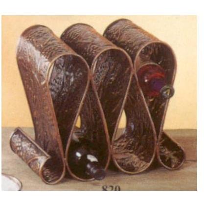 Old Dutch Antique Copper Wine Rack