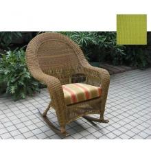 North Cape High Back Rocker/ Dining Chair Cushion ONLY (1)- Cosette Green Tea