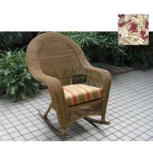 North Cape High Back Rocker/ Dining Chair Cushion ONLY (1)- Paradiso Crimson
