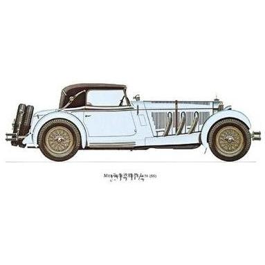 Mercedes-Benz 1928 Poster Print