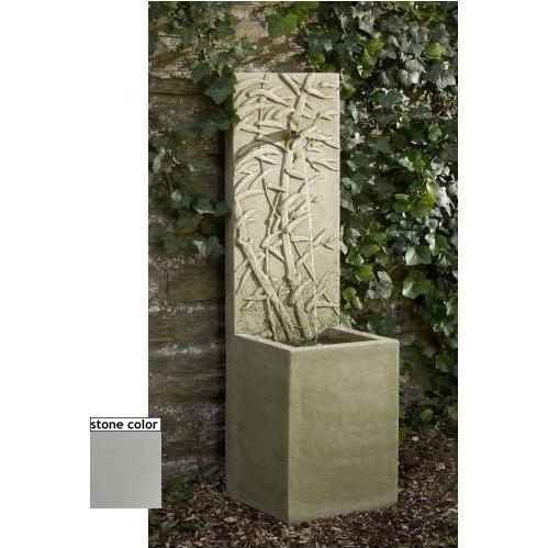 Campania Bamboo Fountain (2pc) - Natural Finish