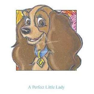 A Perfect Little Lady Poster Print