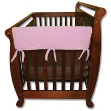 Fleece Crib Rail Guard 27 Inch