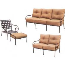Darlee Malibu Aluminum Lounge Set