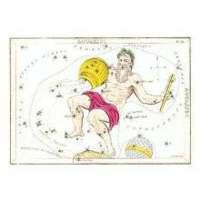 Zodiac Symbols - Aquarius Poster Print