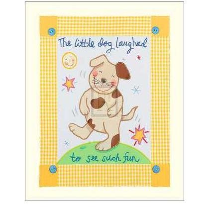 Little Dog Laughed Poster Print