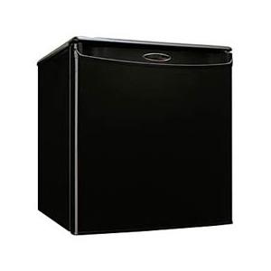 Danby 1.8 cu. ft. All Refrigerator Auto Cycle Defrosn Can Stor Work Top Black Compact Refrigerator - DAR195BL