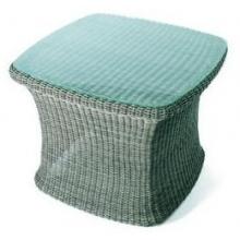 Domus Ventures Meadow Resin Wicker Cocktail Table With Glass Top