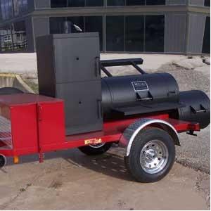 Horizon Smokers 24 Inch Ranger Trailer Smoker Grill