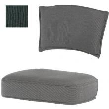 Island Collection Back Cushion - Canvas Coal