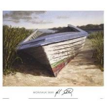 Montauk Skiff Poster Print