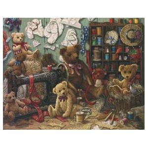Teddy Bear Workshoppe Poster Print