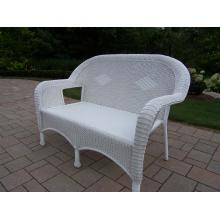 Oakland Living Resin Wicker Loveseat