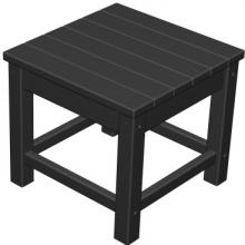 Poly-Wood Club Recycled Plastic Wood End Table