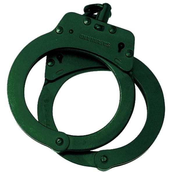 Steel Chain Handcuff, Green