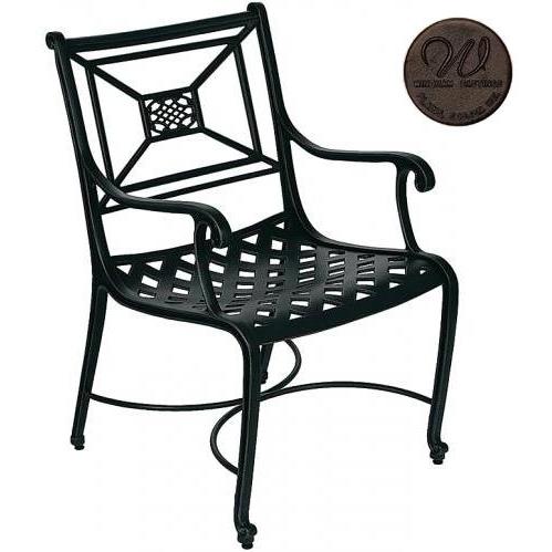 Windham Castings Key Largo Dining Chair Frame Only, Bronze