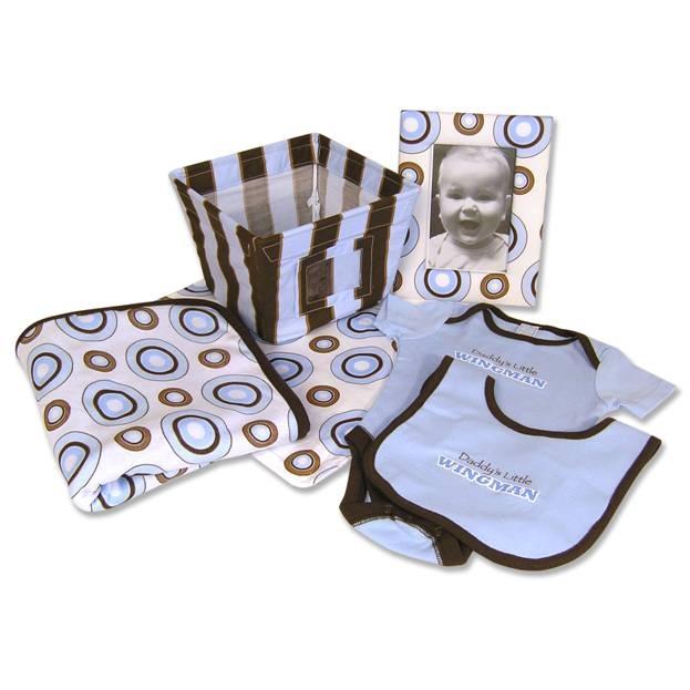 Buy Trend Lab 6-Piece Baby Gift Set - Blue Stripe by Trend Lab