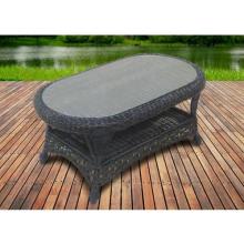 North Cape Augusta Resin Wicker Coffee Table Espresso