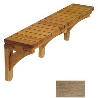 A&B Accessories Recycled Plastic Spa Mount Table/Bar: Piano Key Style 60 Inch Beige