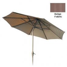 Meadow Decor 9 Foot Universal Umbrella - Beige Fabric