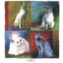 Cats, Montage Poster Print