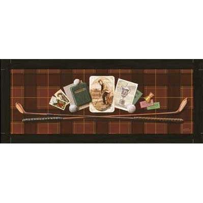 Vintage Golf Poster Print