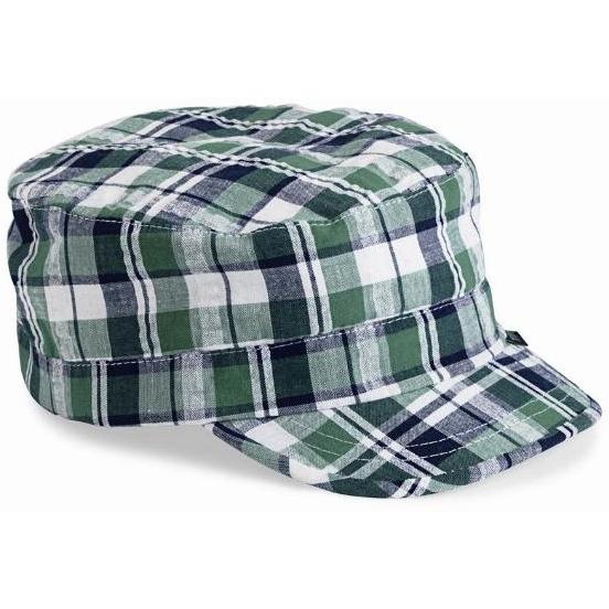 Peter Grimm Sister Cadet Cap - Green Plaid
