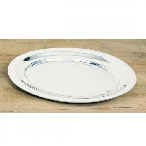 Old Dutch Cast Aluminum Oval Serving Tray- 18 X 14