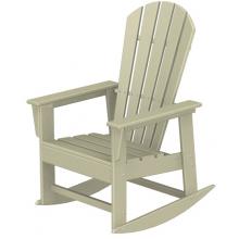 Poly-Wood Recycled Plastic Wood South Beach Adirondack Rocking Chair