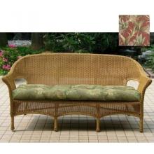 North Cape Tufted Three Seater Sofa Cushion ONLY (1)- Tiki Crimson