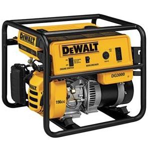 DEWALT DG3000 3000-WATT GAS GENERATOR