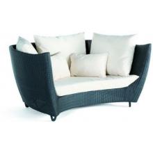 Domus Ventures Red Chilli Wicker Sofa