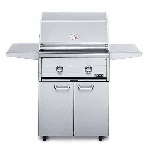Lynx Gas Grills 27 Inch Propane Gas Grill On Cart L27F-2-LP