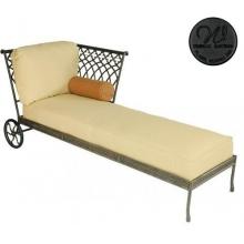 Windham Castings Provence Casual Back Day Chaise Lounge Frame Only, Black