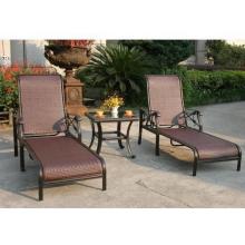 Darlee Bahamas Cast Aluminum Chaise Lounge Set