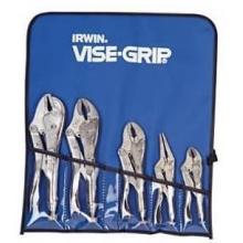 Vise Grip 5 Pc. Locking Plier Tool Set In Kit Bag