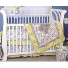 Embroidered Monaco 4-Piece Crib Set