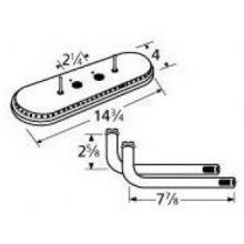Aluminized Steel Oval Twin, Centered, 2.25 Inch Offset Burner 15112-77222