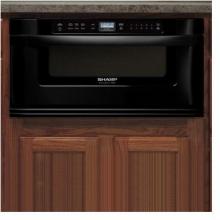 Sharp Microwave Drawer, Auto, 30 Inches - Black