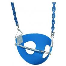 Gorilla Playsets Blue Half Bucket Toddler Swing