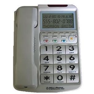 Northwestern Bell Big Button W/ Caller ID WHITE