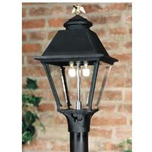 Gas Light America GL300 Cast Aluminum Natural Gas Light With Triple Inverted Burners For Post Mount