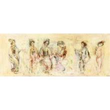 Oriental Dancers Poster Print