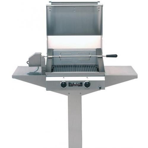 Buy TEC Gas Grills Sterling II FR Infrared Natural Gas Grill On In-Ground Post by TEC